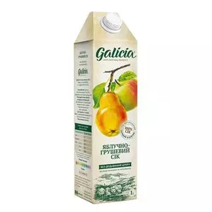 Сік Galicia яблучно-грушевий 1л (346841)
