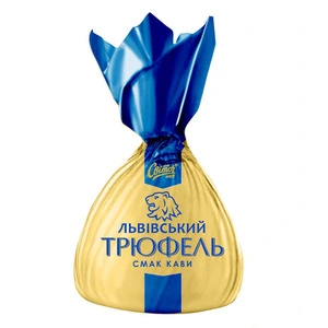 Цукерки Світоч Львів трюфель смак кави (378342)