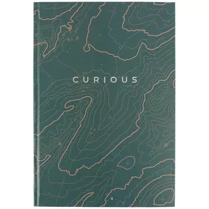 Зошит офісний Axent Earth colors Curious А4 96 арк. клітинка тверда палітурка  (8422-577-A)