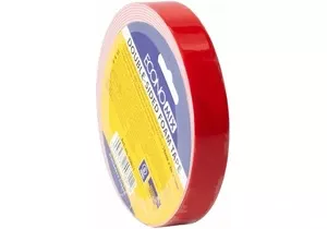 Скотч двосторонній Economix FOAM на пінній основі 18мм х 2м білий 80 мкм (E40811)