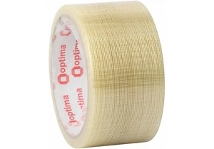 Скотч армований Optima 48мм х 10м прозорий (O45357)