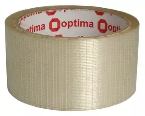 Скотч армований Optima 48мм х 20м прозорий (O45358)