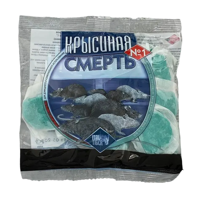 Захисник від гризунів Смерт Щурам 200г тістова принада (002018)