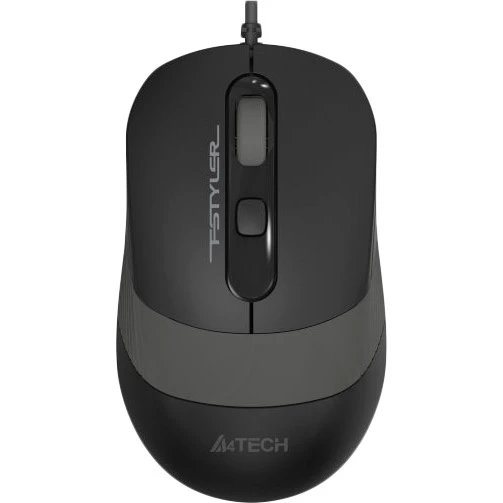 Комп'ютерна миша A4Tech провідна FSTYLER FM10S чорно-сіра (FM10S-GREY)