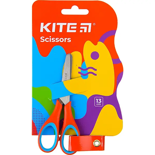 Ножиці дитячі Kite з гумвими вставками 13 см (K22-123-2)