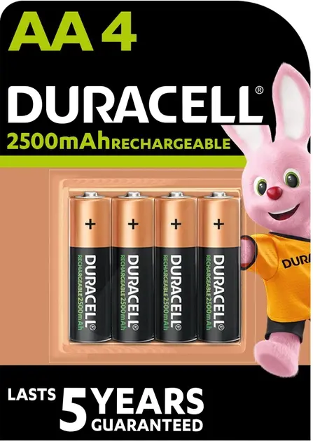 Акумулятори Duracell LR06/АА 2500ма 4 шт/уп. (LR06900)