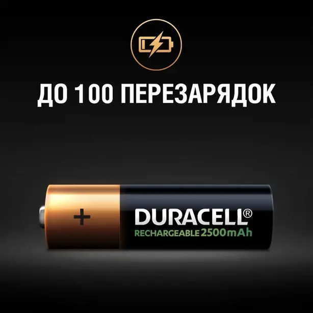Акумулятори Duracell LR06/АА 2500ма 4 шт/уп. (LR06900). Фото 6