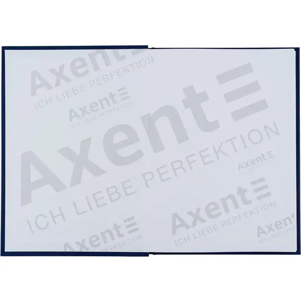 Зошит офісний Axent А5 96 арк. UA Єдина клітинка тверда палітурка синя (8421-08-А). Фото 3
