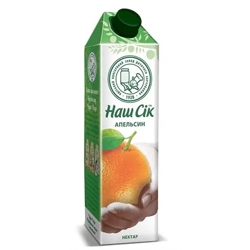 Сік Наш Сік 0,95 л апельсиновий (252288)