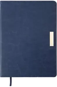 Щоденник недатований А5 Buromax 288 арк.Salerno синій   (ВМ.2026-02)
