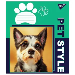 Зошит шкільний YES Pet Style А5 12 арк лінійка м'яка політурка (766292). Фото 5