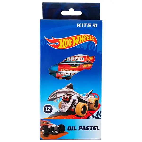 Пастель масляна Hot Wheels 12 кол. (HW21-071)