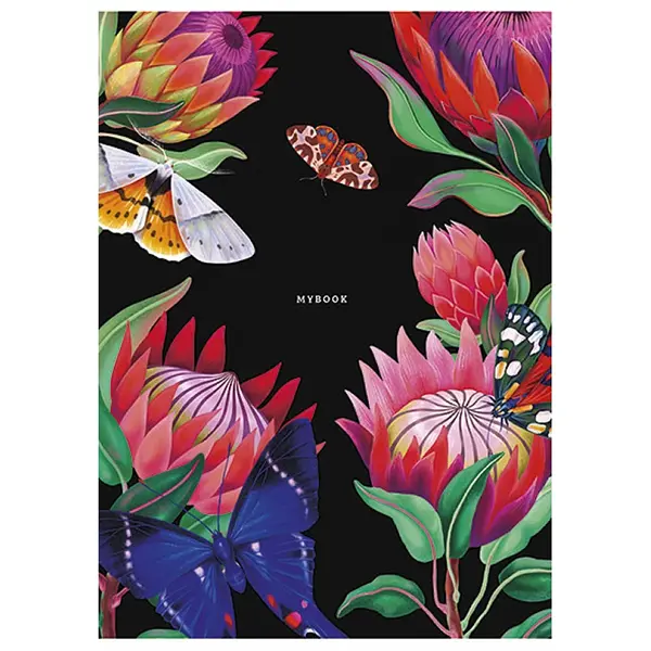 Зошит загальний  "TwinBook", скоба, комплект 2хА5/40арк., у клітинку/без лініювання, кремовий блок, 70г/м2, картон, ВД-лак, Student (A5-2x040-582)