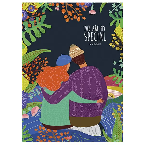 Зошит загальний  "TwinBook", скоба, комплект 2хА5/40арк., у лінію/без лініювання, кремовий блок, 70г/м2, картон, ВД-лак, Student (A5-2x040-583). Фото 4