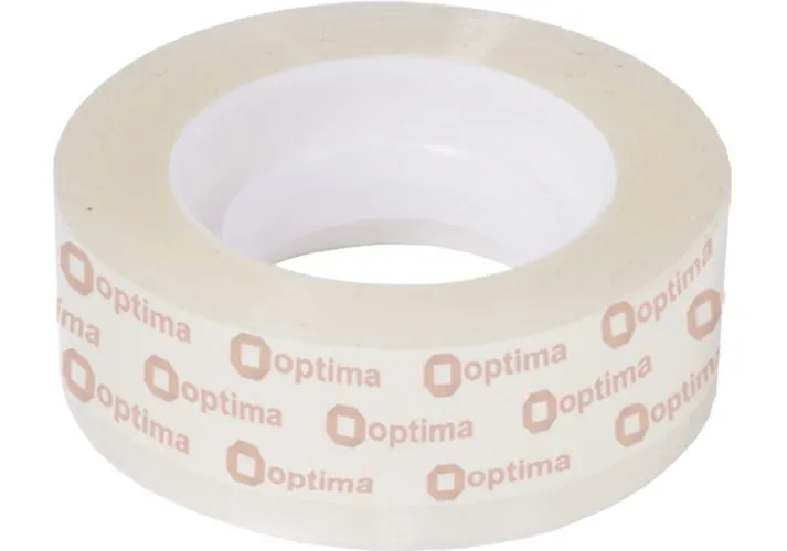 Скотч канцелярський Optima Easy tear 12мм х 30м прозорий  (O45306)