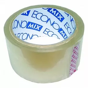Скотч пакувальний Economix 48мм х 50м прозорий (E40801)