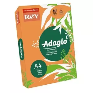 Папір кольоровий REY Adagio Pumpkin 70 185 А4 80г/м2 гарбузовий 500 арк. (16.7354)