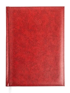 Щоденник недатований Buromax BASE Miradur А5 288 арк. бумвініл поролон червоний (BM.2008-05)