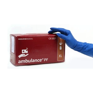 Рукавички латексні Ambulance PF розмір XL 50 шт/уп. (6634142)