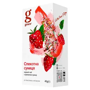 Чай пакетований Грейс Суниця 2г х 20шт (021824)