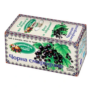 Чай в пакетиках Карпатський Чорна Смородина 2г x 20 шт (210119)
