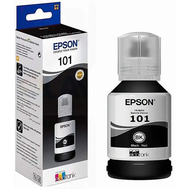 Контейнер з чорнилом EPSON L4150 Black (101) (C13T03V14A)                                                                                             