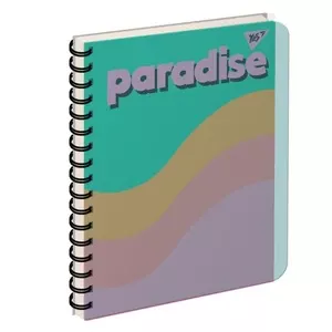Зошит офісний  А5 Paradise 144 арк. клітинка спіраль  (681888)