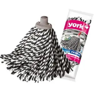 Запаска для швабри бавовняна Zebra York 160г  (73060)