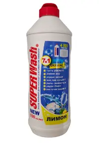 Засіб для миття посуду Super Wash 7+1 екологічне лимон 500мл (036259)