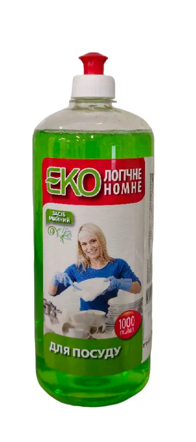 Засіб для миття посуду ТМ Пуся Екологічне економне 1л (033227)