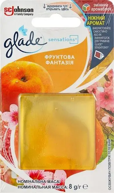 Змінний блок для освіжувача Glade sensation Фруктова фантазія 1шт (992012)