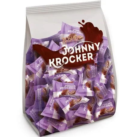 Вафлі ВКФ Johnny Krocker milk 1кг (148796) 