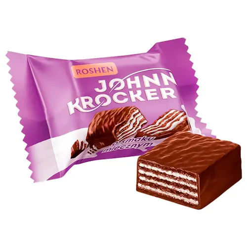 Вафлі ВКФ Johnny Krocker milk 1кг (148796) . Фото 2