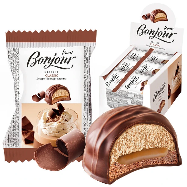 Десерт Bonjour KONTI класика 29г (608649)