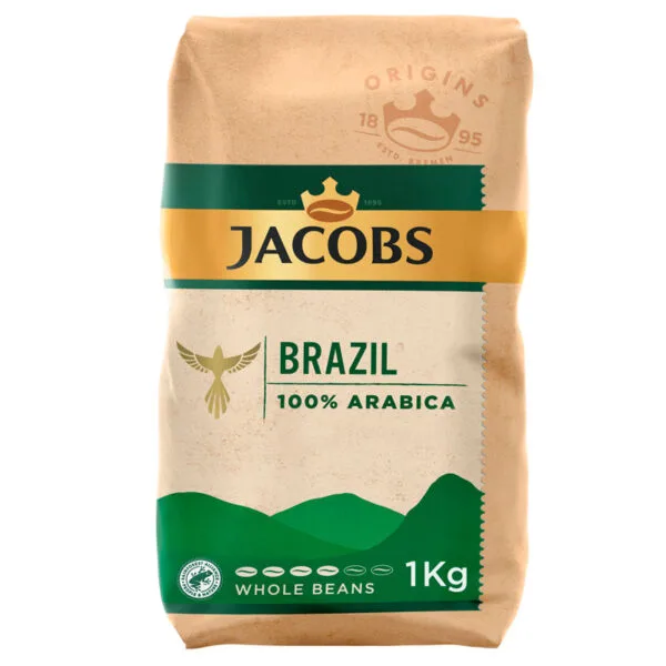 Кава в зернах Jacobs Бразилія 1 кг (676158)