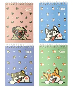 Блокнот на пружині зверху PUPPIES А6 40 арк карт обкл KIDS Line (ZB.12140)