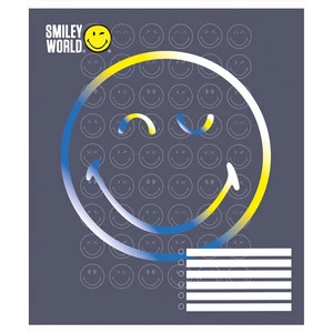 Зошит шкільний YES Smile world  А5 24 арк. клітинка м'яка політурка (766377). Фото 3