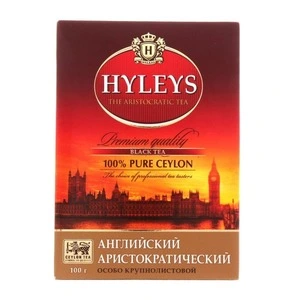 Чай Hyleys чорний середньолистковий Англійський аристократ 100 г (HY00145)