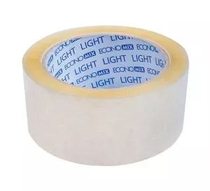 Скотч пакувальний Economix light 45мм х 100ярд прозорий (E47815)