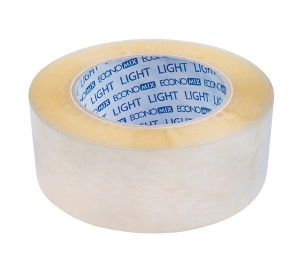 Скотч пакувальний Economix light 45мм х 200ярд прозорий (E47817)