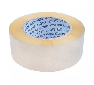 Скотч пакувальний Economix light 45мм х 200ярд прозорий (E47817)