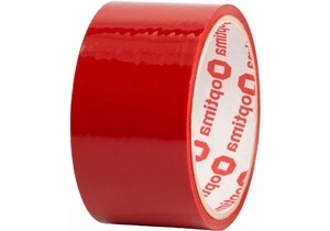 Скотч пакувальний Optima 48мм х 30м червоний (O45304-03)