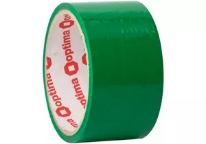 Скотч пакувальний Optima 48мм х 30м зелений (O45304-04)