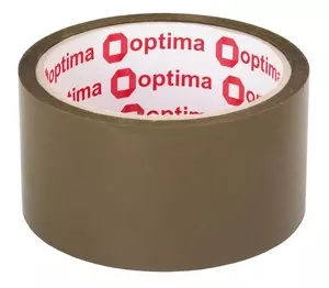 Скотч пакувальний Optima 48мм х 40м 40мкм коричневий (O45317)