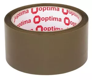 Скотч пакувальний Optima Extra 48мм х 50м 43мкм коричневий (O45327)