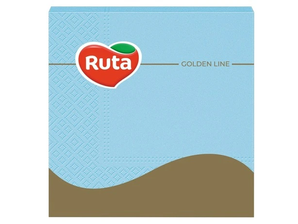Серветки блакитні Ruta 33х33см 3-х шарові 20 шт/уп (892717)