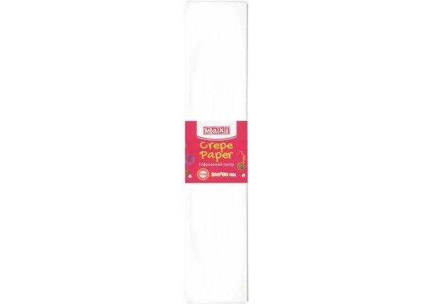 Папір гофрований MAXI білий  55% 50х200см  (MX61615-14). Фото 3
