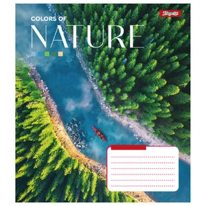 Зошит шкільний 1Вересня Colors of nature А5 96 арк.клітинка м'яка політурка (767412). Фото 3