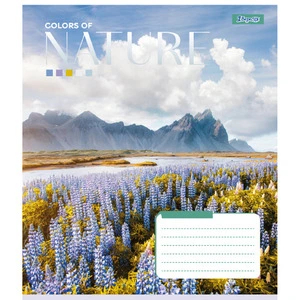 Зошит шкільний 1Вересня Colors of nature А5 96 арк.клітинка м'яка політурка (767412). Фото 5