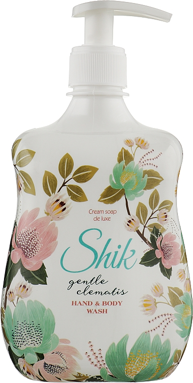 Крем-мило з дозатором Shik Gentle Clematis 500 мл  (600395)